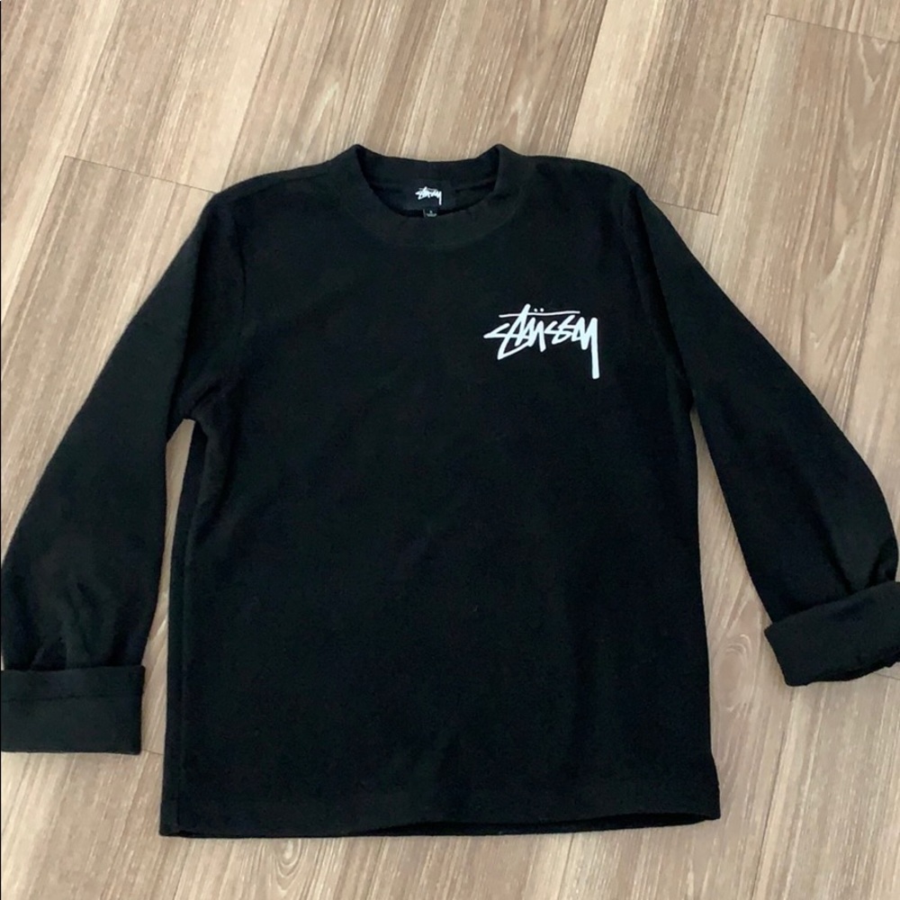 Stussy fleece shirt small